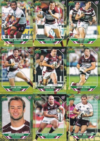 2011 NRL Champions Base Team Set - Manly Sea Eagles