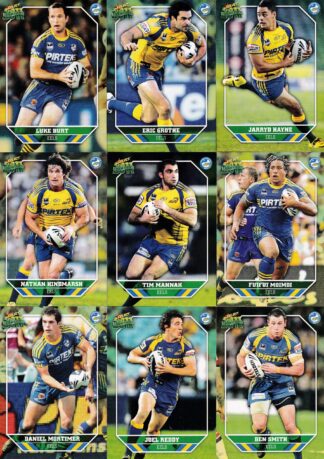 2011 NRL Champions Base Team Set - Parramatta Eels