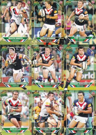 2011 NRL Champions Base Team Set - Sydney Roosters