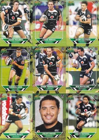 2011 NRL Champions Base Team Set - Warriors