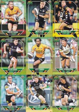 2011 NRL Champions Base Team Set - Wests Tigers