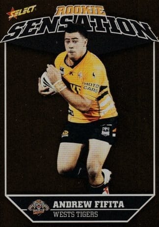 2011 NRL Champions Rookie Sensation - RS15 Andrew Fifita Wests Tigers