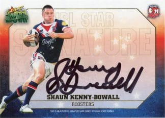 2011 NRL Champions Star Signature - SS7 Shaun Kenny-Dowall Sydney Roosters