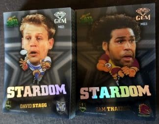 2011 NRL Champions Stardom Gem - Full Set 18 Cards