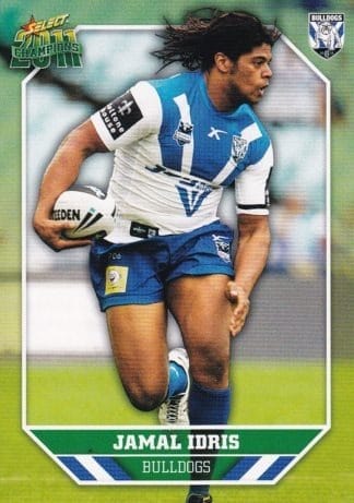 2011 NRL Champions Common Card - Base 023 Jamal Idris Canterbury Bulldogs