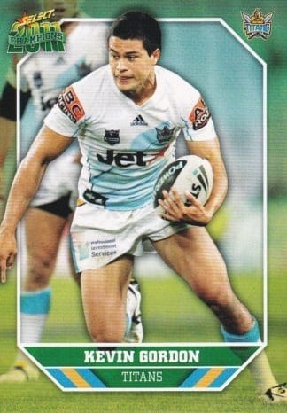 2011 NRL Champions Common Card - Base 058 Kevin Gordon Gold Coast Titans
