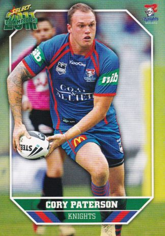 2011 NRL Champions Common Card - Base 096 Cory Paterson Newcastle Knights