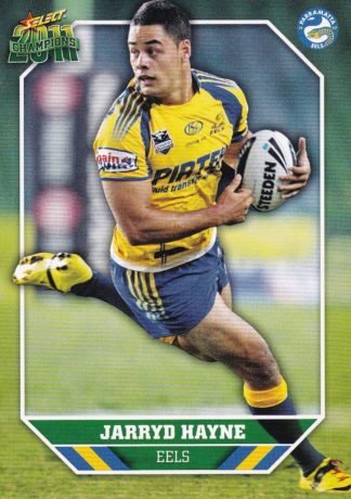 2011 NRL Champions Common Card - Base 116 Jarryd Hayne Parramatta Eels