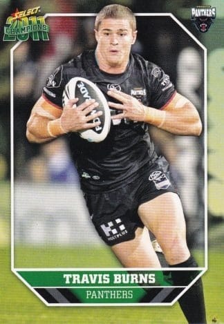 2011 NRL Champions Common Card - Base 128 Travis Burns Penrith Panthers