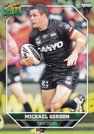 2011 NRL Champions Common Card - Base 129 Michael Gordon Penrith Panthers