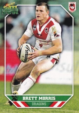 2011 NRL Champions Common Card - Base 141 Brett Morris St George Dragons