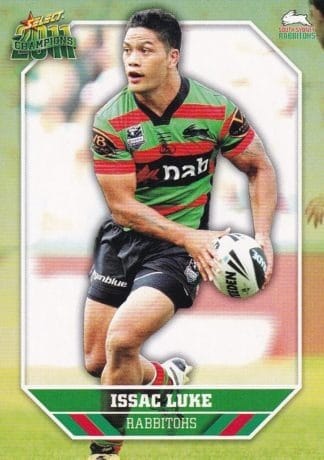 2011 NRL Champions Common Card - Base 153 Issac Luke South Sydney Rabbitohs