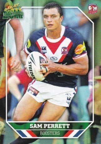 2011 NRL Champions Common Card - Base 171 Sam Perrett Sydney Roosters