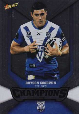 2011 NRL Champions Silver Parallel - SP019 Bryson Goodwin Canterbury Bulldogs
