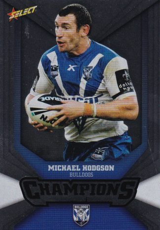 2011 NRL Champions Silver Parallel - SP020 Michael Hodgson Canterbury Bulldogs