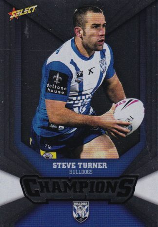 2011 NRL Champions Silver Parallel - SP022 Steve Turner Canterbury Bulldogs