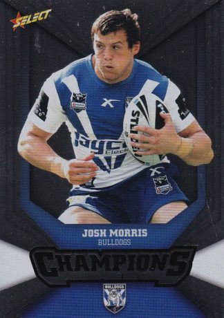 2011 NRL Champions Silver Parallel - SP025 Josh Morris Canterbury Bulldogs