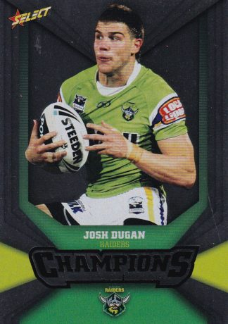 2011 NRL Champions Silver Parallel - SP033 Josh Dugan Canberra Raiders