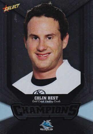 2011 NRL Champions Silver Parallel - SP043 Colin Best Cronulla Sharks