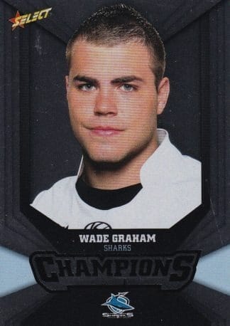 2011 NRL Champions Silver Parallel - SP052 Wade Graham Cronulla Sharks