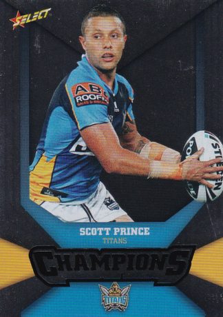 2011 NRL Champions Silver Parallel - SP053 Scott Prince Gold Coast Titans