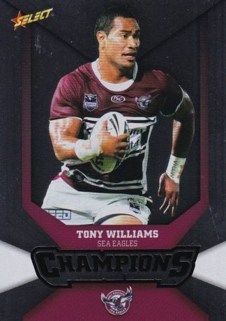 2011 NRL Champions Silver Parallel - SP066 Tony Williams Manly Sea Eagles