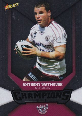 2011 NRL Champions Silver Parallel - SP076 Anthony Watmough Manly Sea Eagles