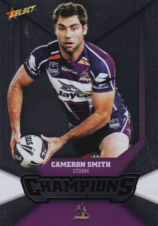 2011 NRL Champions Silver Parallel - SP077 Cameron Smith Melbourne Storm