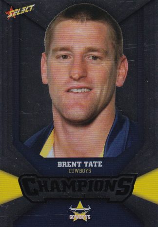 2011 NRL Champions Silver Parallel - SP107 Brent Tate North Qld Cowboys