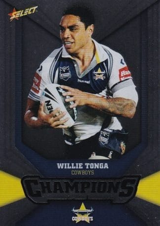 2011 NRL Champions Silver Parallel - SP111 Willie Tonga North Qld Cowboys