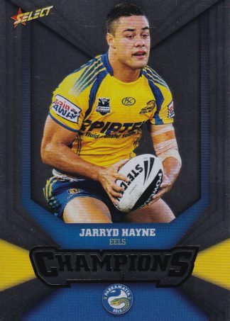 2011 NRL Champions Silver Parallel - SP116 Jarryd Hayne Parramatta Eels