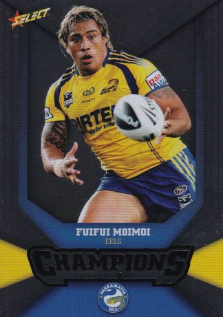 2011 NRL Champions Silver Parallel - SP121 Fuifui Moimoi Parramatta Eels