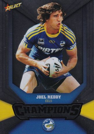 2011 NRL Champions Silver Parallel - SP123 Joel Reddy Parramatta Eels