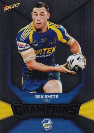 2011 NRL Champions Silver Parallel - SP124 Ben Smith Parramatta Eels