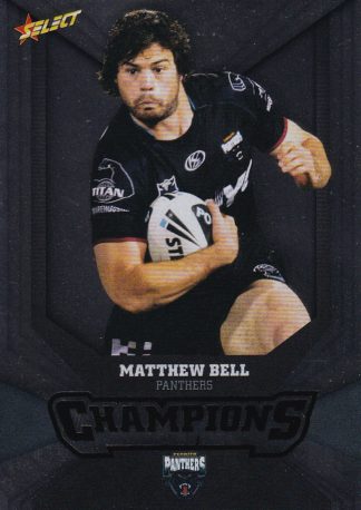 2011 NRL Champions Silver Parallel - SP126 Matthew Bell Penrith Panthers