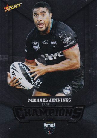2011 NRL Champions Silver Parallel - SP132 Michael Jennings Penrith Panthers