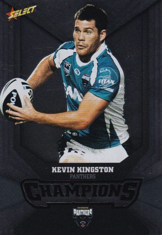 2011 NRL Champions Silver Parallel - SP134 Kevin Kingston Penrith Panthers