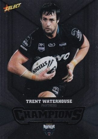 2011 NRL Champions Silver Parallel - SP136 Trent Waterhouse Penrith Panthers
