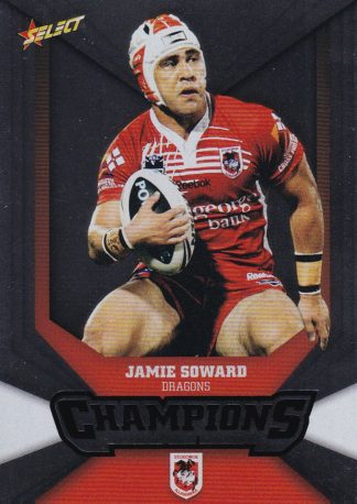 2011 NRL Champions Silver Parallel - SP145 Jamie Soward St George Dragons