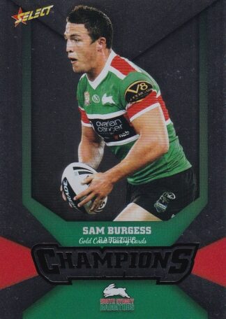 2011 NRL Champions Silver Parallel - SP150 Sam Burgess South Sydney Rabbitohs
