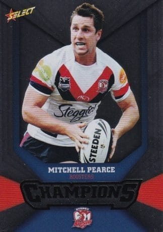 2011 NRL Champions Silver Parallel - SP170 Mitchell Pearce Sydney Roosters