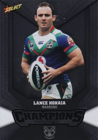 2011 NRL Champions Silver Parallel - SP175 Lance Hohaia Warriors