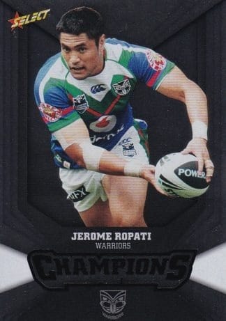 2011 NRL Champions Silver Parallel - SP182 Jerome Ropati Warriors