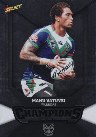 2011 NRL Champions Silver Parallel - SP184 Manu Vatuvei Warriors