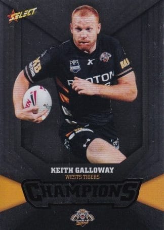 2011 NRL Champions Silver Parallel - SP188 Keith Galloway Wests Tigers