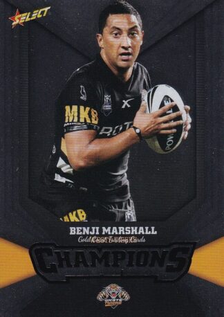 2011 NRL Champions Silver Parallel - SP194 Benji Marshall Wests Tigers