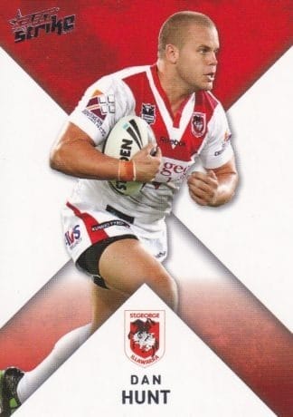 2011 NRL Strike Common Card - Base 148 Dan Hunt St George Dragons