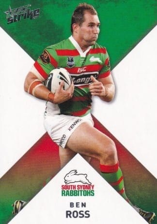2011 NRL Strike Common Card - Base 154 Ben Ross South Sydney Rabbitohs