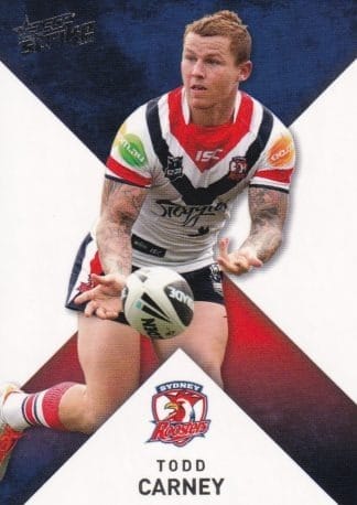 2011 NRL Strike Common Card - Base 163 Todd Carney Sydney Roosters