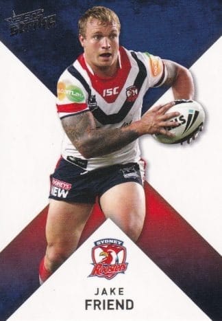 2011 NRL Strike Common Card - Base 164 Jake Friend Sydney Roosters